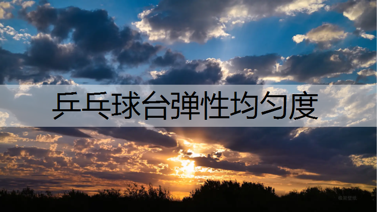 乒乓球台弹性均匀度